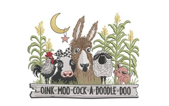 Barnyard Gang Embroidery Design Review