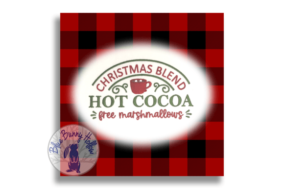 Christmas Blend Hot Cocoa Embroidery Review