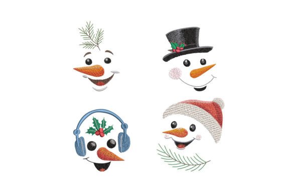 Merry Snowmen Embroidery Design Review