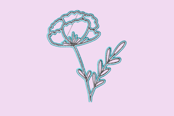 Pansy Flower Doodle Review