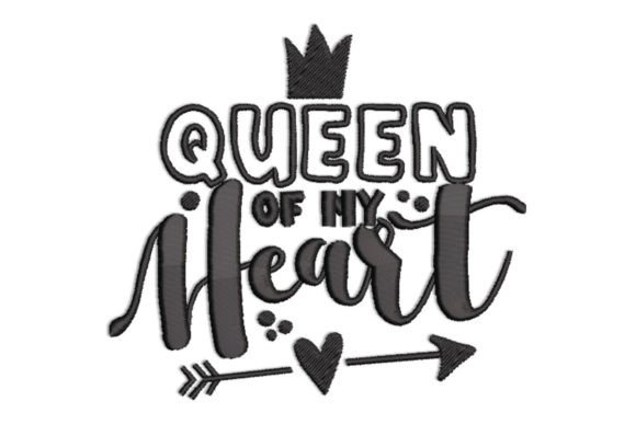 Queen of My Heart Embroidery Design Review