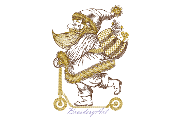 Santa Delivery Embroidery Design Review: Festive and Functional