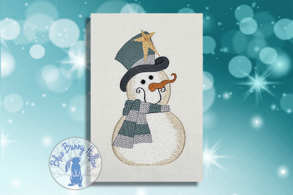 Snowman 1 Embroidery Design Review