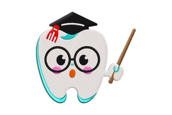 Tooth with Graduation Cap Review